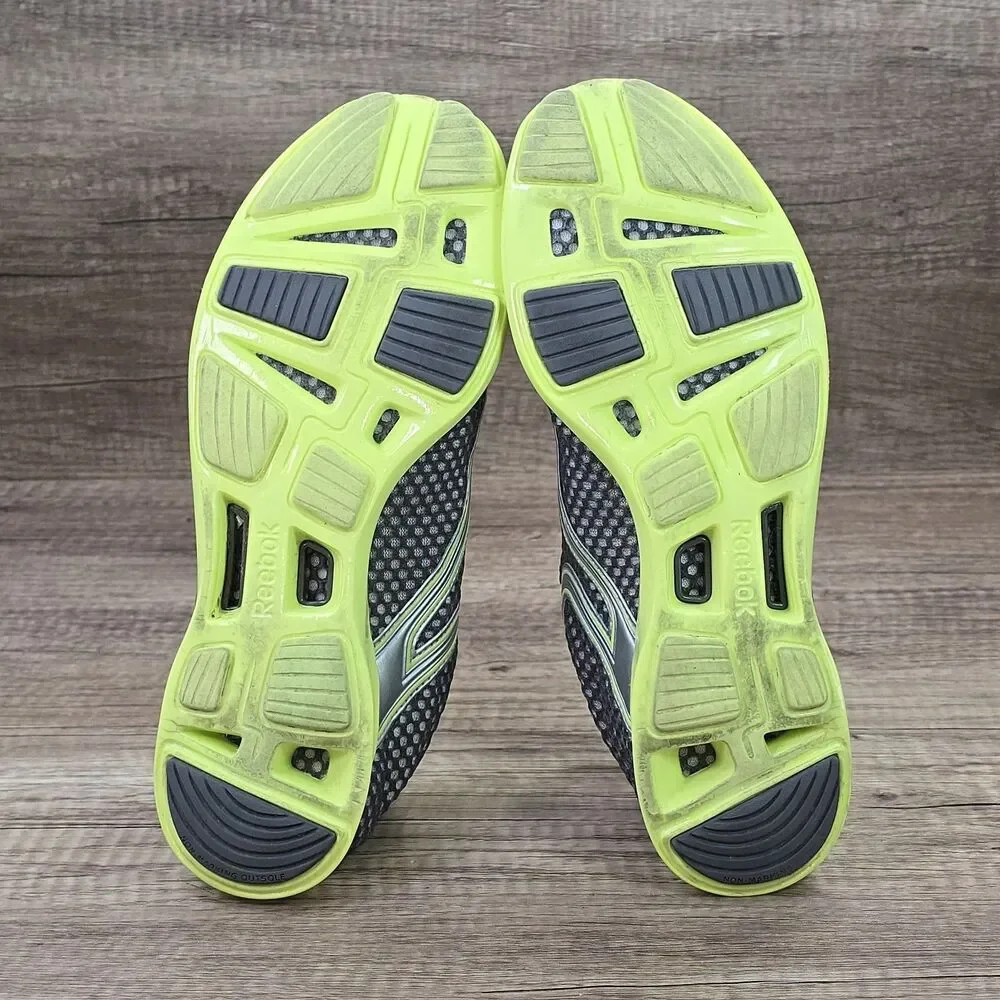 Reebok Classic Retro Women's Size 7.5 Gray Neon Green Shoes (55024750)